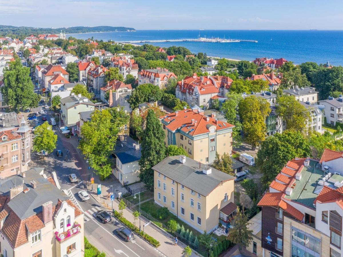 Grunwaldzka - Parkowa Blisko Plazy Leilighet Sopot